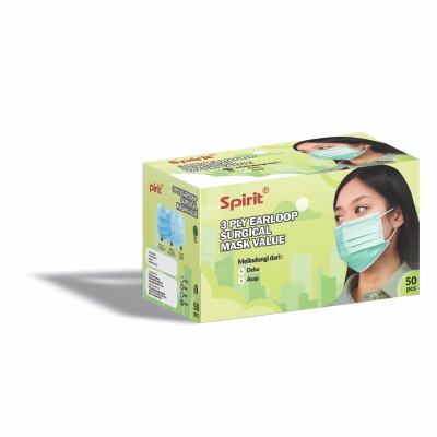 Spirit Mask 3 Ply Earloop